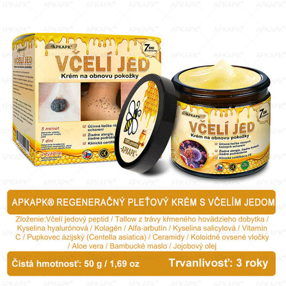 Odporúčané Univerzitnou nemocnicou Bratislava · Vyrobené na Slovensku✨✨ 𝖠𝖯𝖪𝖠𝖯𝖪® regeneračný krém na pokožku s včelím jedom