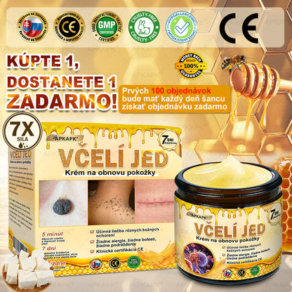 Odporúčané Univerzitnou nemocnicou Bratislava · Vyrobené na Slovensku✨✨ 𝖠𝖯𝖪𝖠𝖯𝖪® regeneračný krém na pokožku s včelím jedom