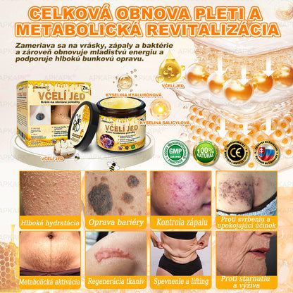 Odporúčané Univerzitnou nemocnicou Bratislava · Vyrobené na Slovensku✨✨ 𝖠𝖯𝖪𝖠𝖯𝖪® regeneračný krém na pokožku s včelím jedom