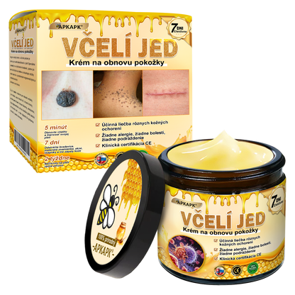 Odporúčané Univerzitnou nemocnicou Bratislava · Vyrobené na Slovensku✨✨ 𝖠𝖯𝖪𝖠𝖯𝖪® regeneračný krém na pokožku s včelím jedom